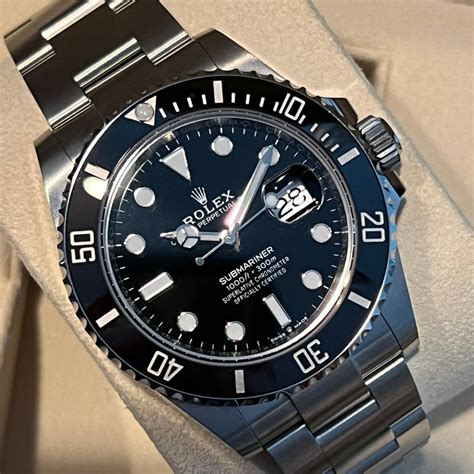 rolex sub no date on rubber|2023 submariner 41mm no date.